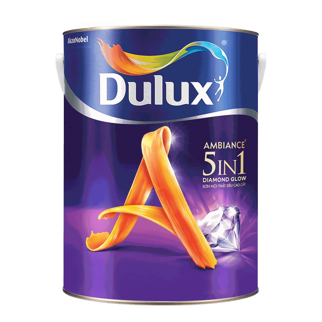 Dulux Ambiance 5in1 Diamond Glow - Siêu Bóng