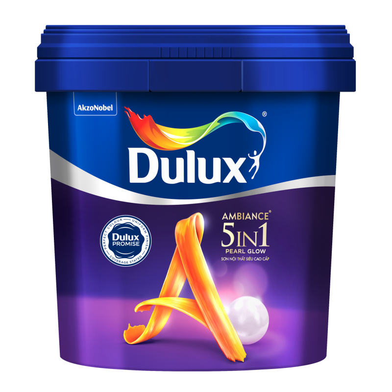 Dulux Ambiance 5in1 Pearl Glow - Bóng Mờ